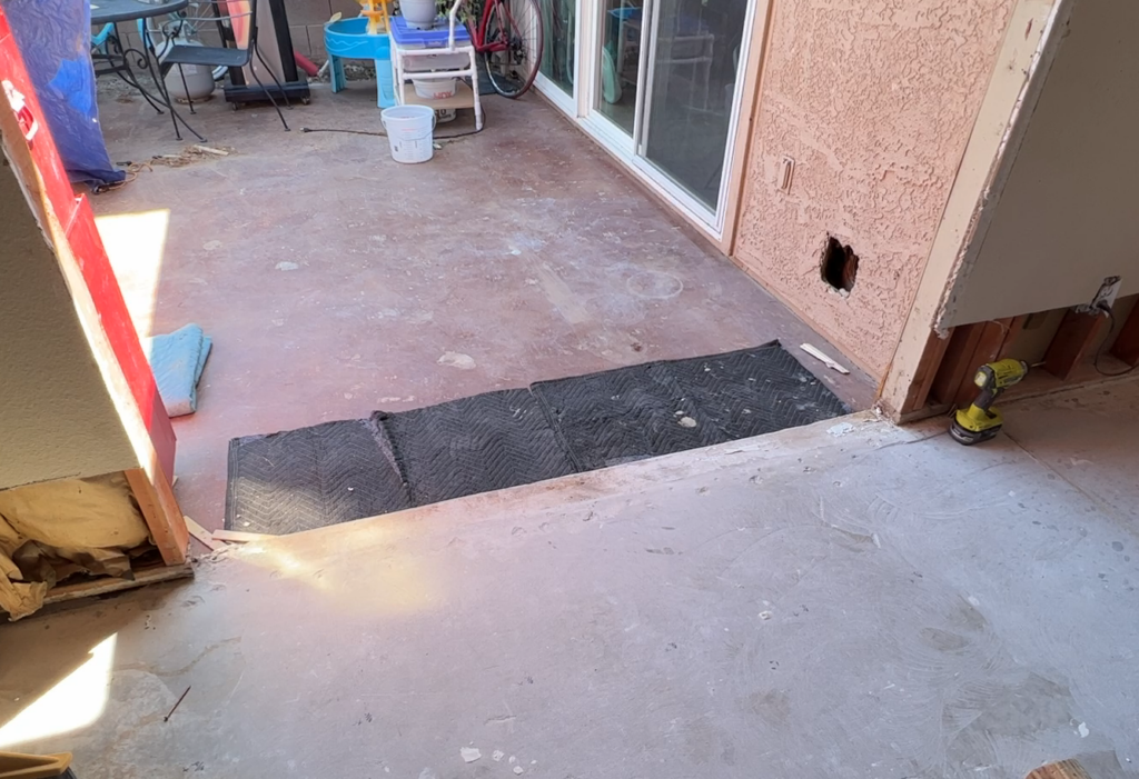 Do-Over: Fixing The Sliding Glass Door Installation